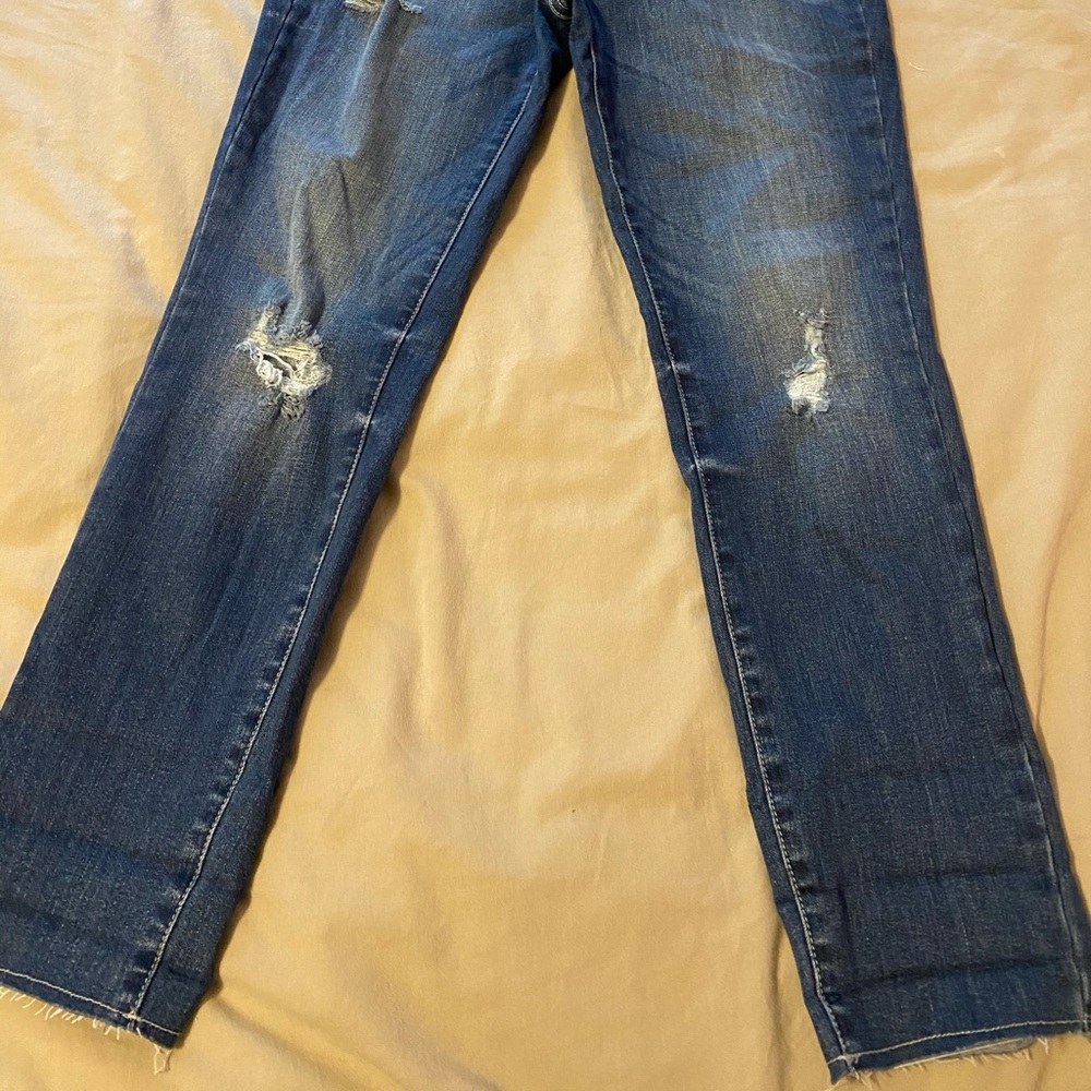 Kancan slightly distressed jeans
